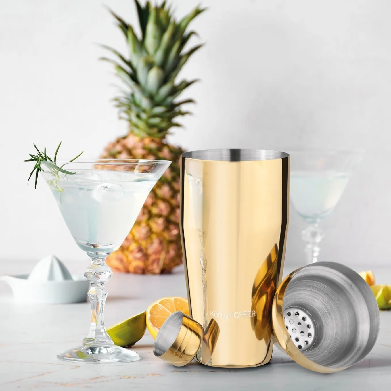 Shaker Konighoffer Lux 750 ml złoty