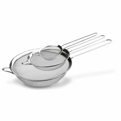Sitka kuchenne nierdzewne z rączką Tadar 8 cm 14 cm 20 cm