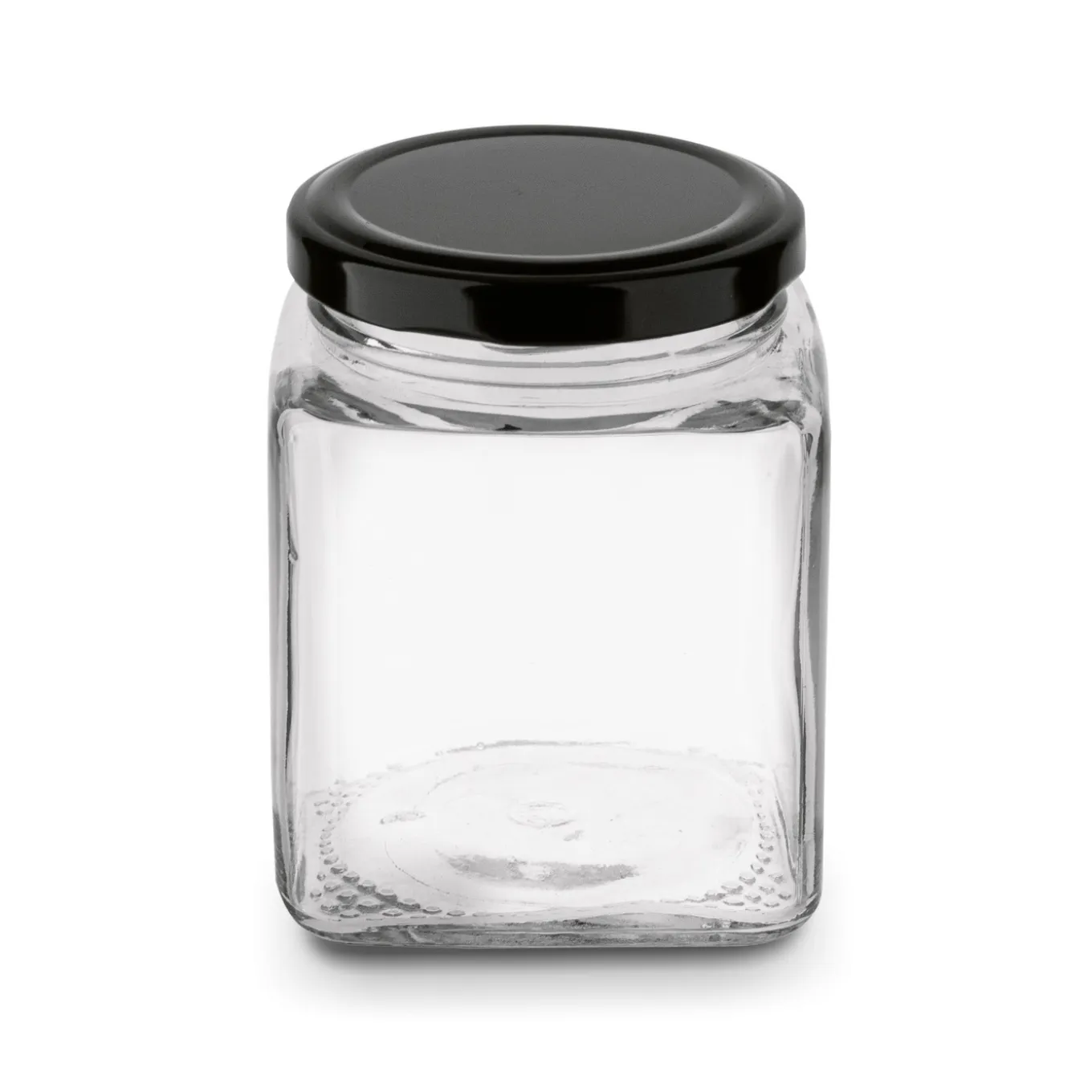Słoiki szklane z metalową zakrętką Tadar Belo 300 ml 12 sztuk i 96 etykiet na przyprawy