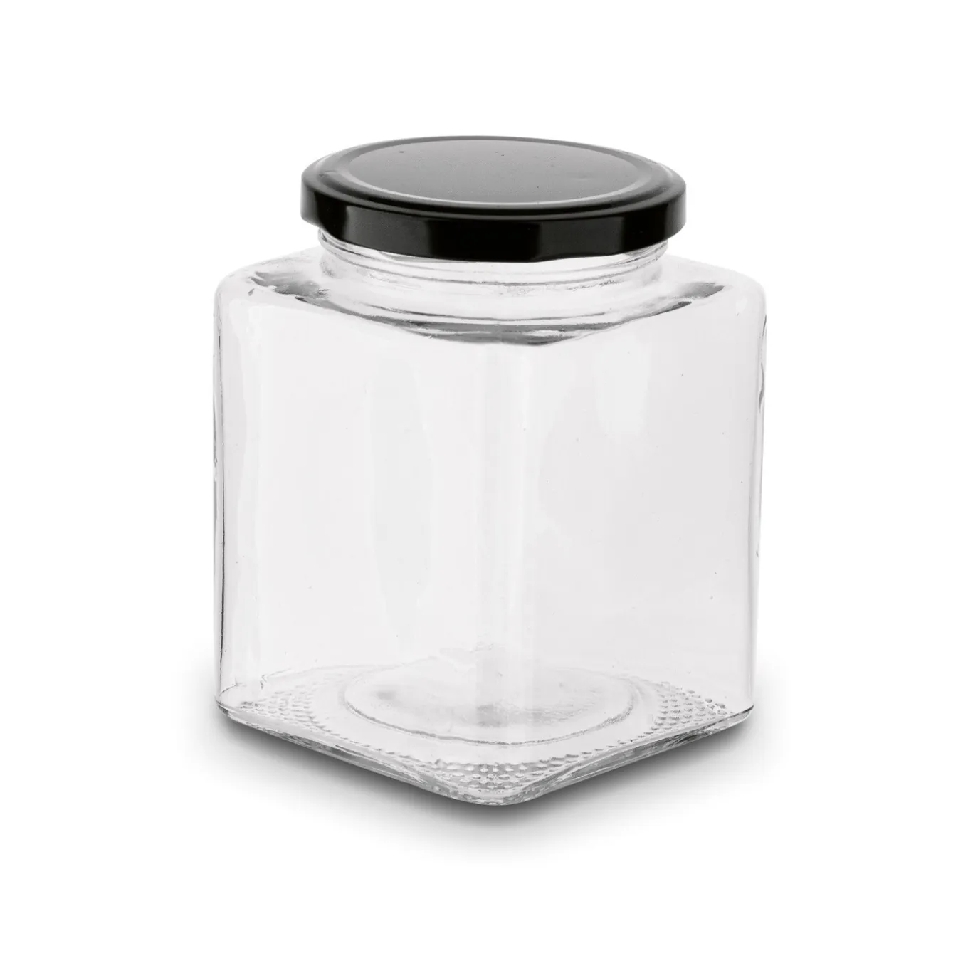 Słoiki szklane z metalową zakrętką Tadar Belo 500 ml 6 sztuk i 96 etykiet na przyprawy