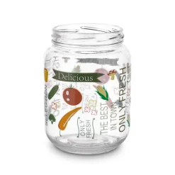 Słoiki szklane z metalową zakrętką Tadar Papryka 650 ml 6 sztuk