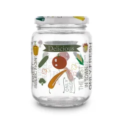 Słoiki szklane z metalową zakrętką Tadar Papryka 650 ml 6 sztuk