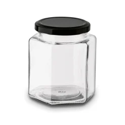 Słoiki szklane z metalową zakrętką Tadar Jawa 400 ml 6 sztuk