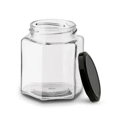 Słoiki szklane z metalową zakrętką Tadar Jawa 400 ml 6 sztuk