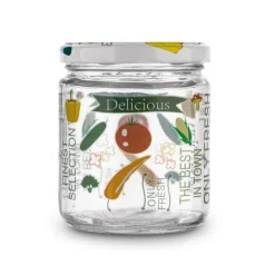 Słoiki szklane z metalową zakrętką Tadar Papryka 400 ml 6 sztuk