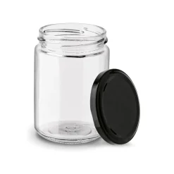 Słoiki szklane z metalową zakrętką Tadar Muna 330 ml 6 sztuk
