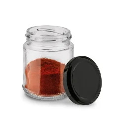 Słoiki szklane z metalową zakrętką Tadar Muna 140 ml 6 sztuk