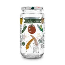 Słoiki szklane z metalową zakrętką Tadar Papryka 950 ml 6 sztuk