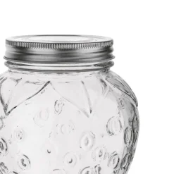 Słoik szklany z metalową zakrętką Tadar Truskawka 1000 ml