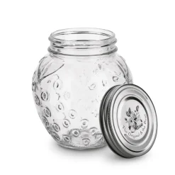 Słoik szklany z metalową zakrętką Tadar Truskawka 1000 ml