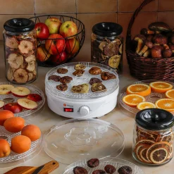 Słoik szklany z pokrywką Sarina Fibo 1,5 l mix kolorów