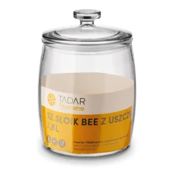 Słoik szklany z uszczelką Tadar Bee 3,8 l