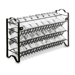 Stojak na przyprawy metalowy Tadar Sabores 24 przyprawniki