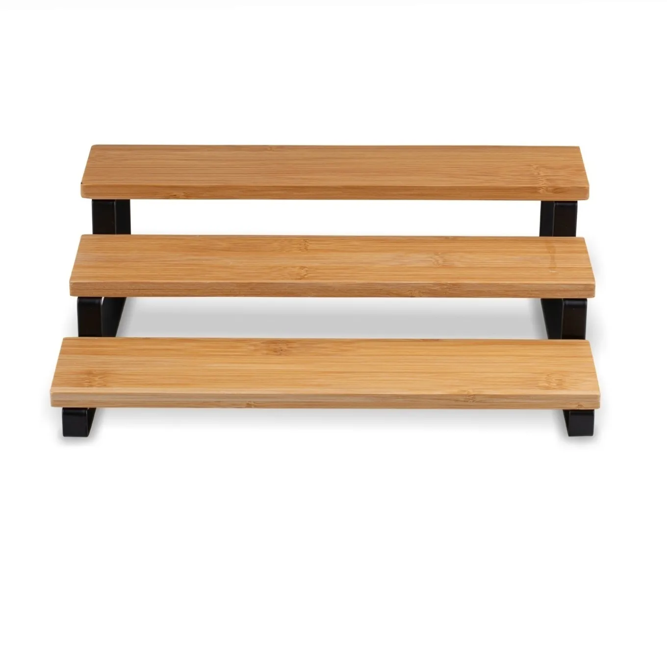 Stojak na przyprawy 3-poziomowy Tadar Bambus 32 x 23,5 x 9,6 cm