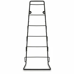 Stojak wieszak na sześć pokrywek Tadar 45 x 18,5 x 11,5 cm czarny