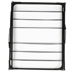 Suszarka balkonowa Tadar Marry 59 x 48 x 139 cm czarna trzypoziomowa