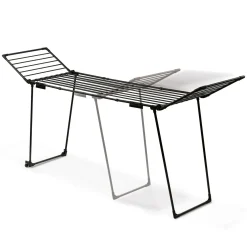 Suszarka balkonowa teleskopowa Konighoffer XXL 190-260 x 61 x 120 cm czarna