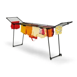 Suszarka balkonowa teleskopowa Konighoffer XXL 190-260 x 61 x 120 cm czarna