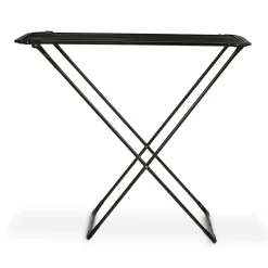 Suszarka balkonowa teleskopowa Tadar Maya 108-176 x 55 x 94 cm czarna