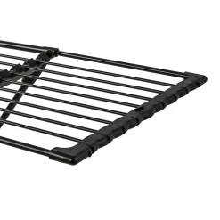 Suszarka balkonowa teleskopowa Konighoffer Spring Black 108-190 x 56 x 94 cm