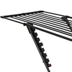 Suszarka balkonowa teleskopowa Konighoffer Spring Black 108-190 x 56 x 94 cm