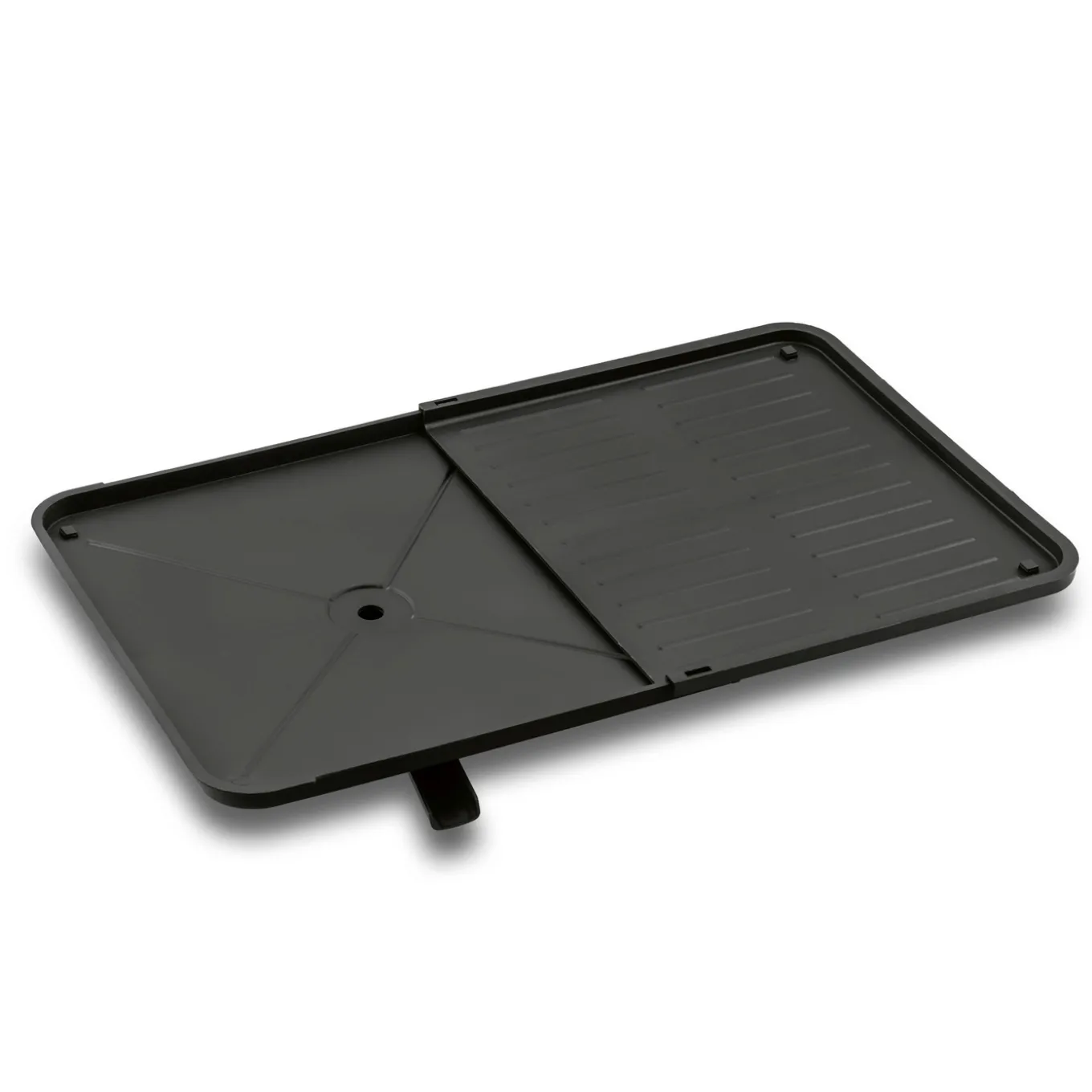 Suszarka do naczyń dwupoziomowa z ociekaczem Konighoffer 57 x 34 x 32,5 cm czarna