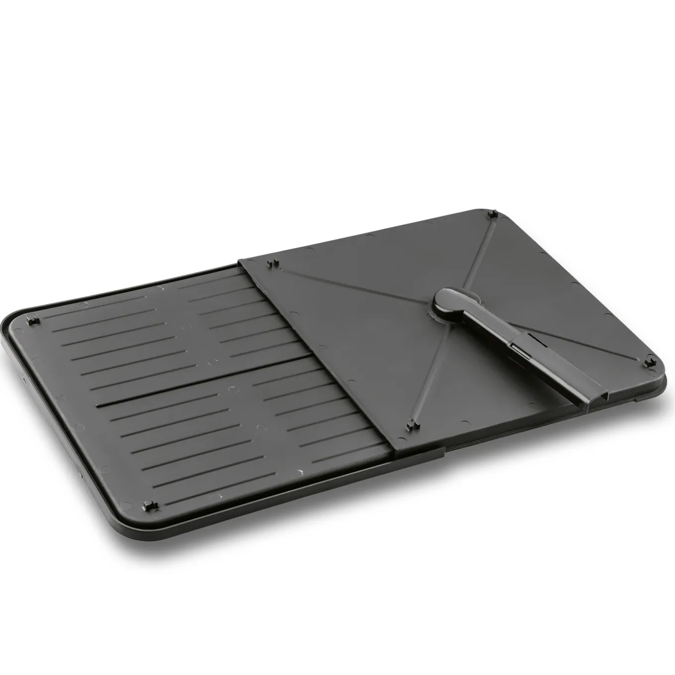 Suszarka do naczyń z ociekaczem i tacą Konighoffer 53 x 30 x 15,5 cm czarna