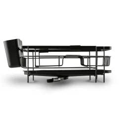 Suszarka do naczyń z ociekaczem i tacą Konighoffer 53 x 30 x 15,5 cm czarna