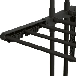 Suszarka na pranie pionowa Konighoffer Ultra 135 x 66 x 173 cm czarna