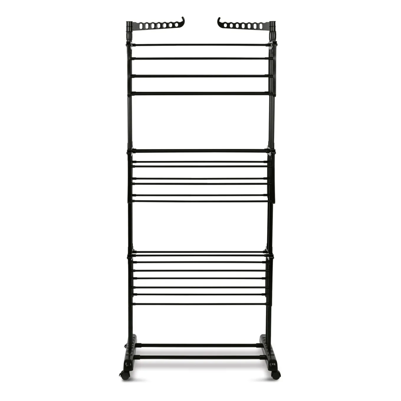 Suszarka na pranie pionowa Konighoffer 75 x 64 x 175 cm czarna