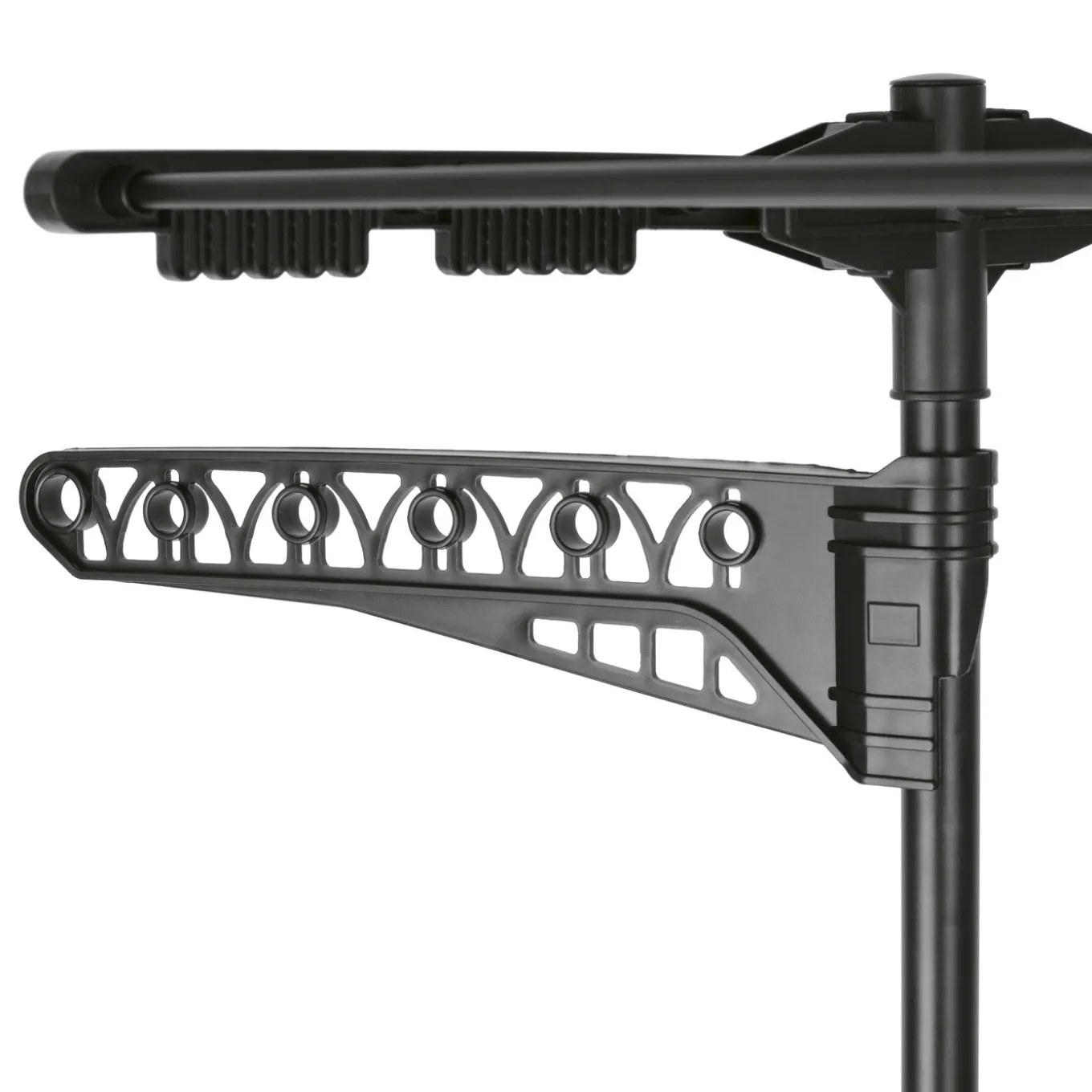 Suszarka na pranie pionowa Konighoffer 76 x 55 x 155 cm czarna