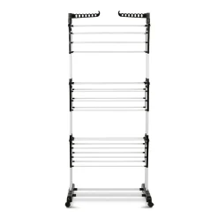 Suszarka na pranie pionowa Tadar 75 x 64 x 175 cm biała