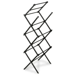 Suszarka na pranie pionowa teleskopowa Konighoffer Cortina 77.5 x 28 x 95 cm czarna