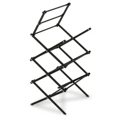 Suszarka na pranie pionowa teleskopowa Konighoffer Cortina 77.5 x 28 x 95 cm czarna