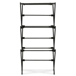 Suszarka na pranie pionowa teleskopowa Konighoffer Cortina 77.5 x 28 x 95 cm czarna