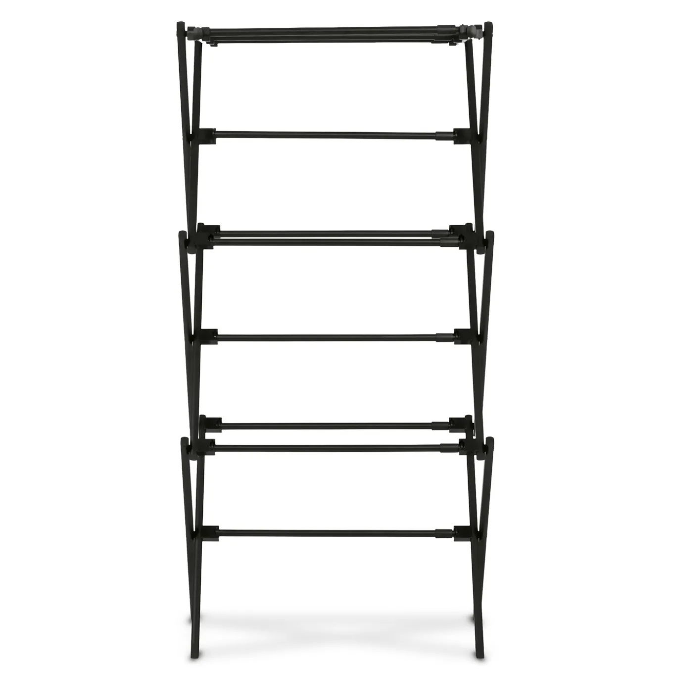 Suszarka na pranie pionowa teleskopowa Konighoffer Cortina 77.5 x 28 x 95 cm czarna