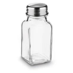 Szklana butelka z zakrętką kwadratowa Tadar 75 ml