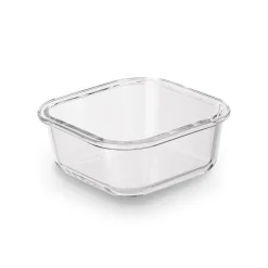 Szklane pojemniki na żywność Konighoffer Largo 350 ml 500 ml 800 ml kwadratowe