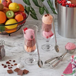 Szklanka na nóżce do deserów i koktajli Tadar Pia 450 ml