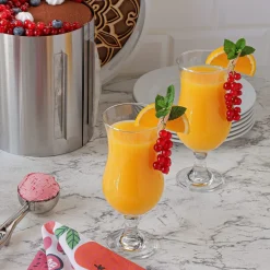 Szklanka na nóżce do deserów i koktajli Tadar Pia 450 ml