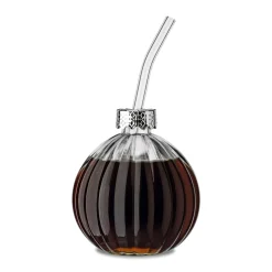 Szklanka ze słomką Tadar Bombka 400 ml
