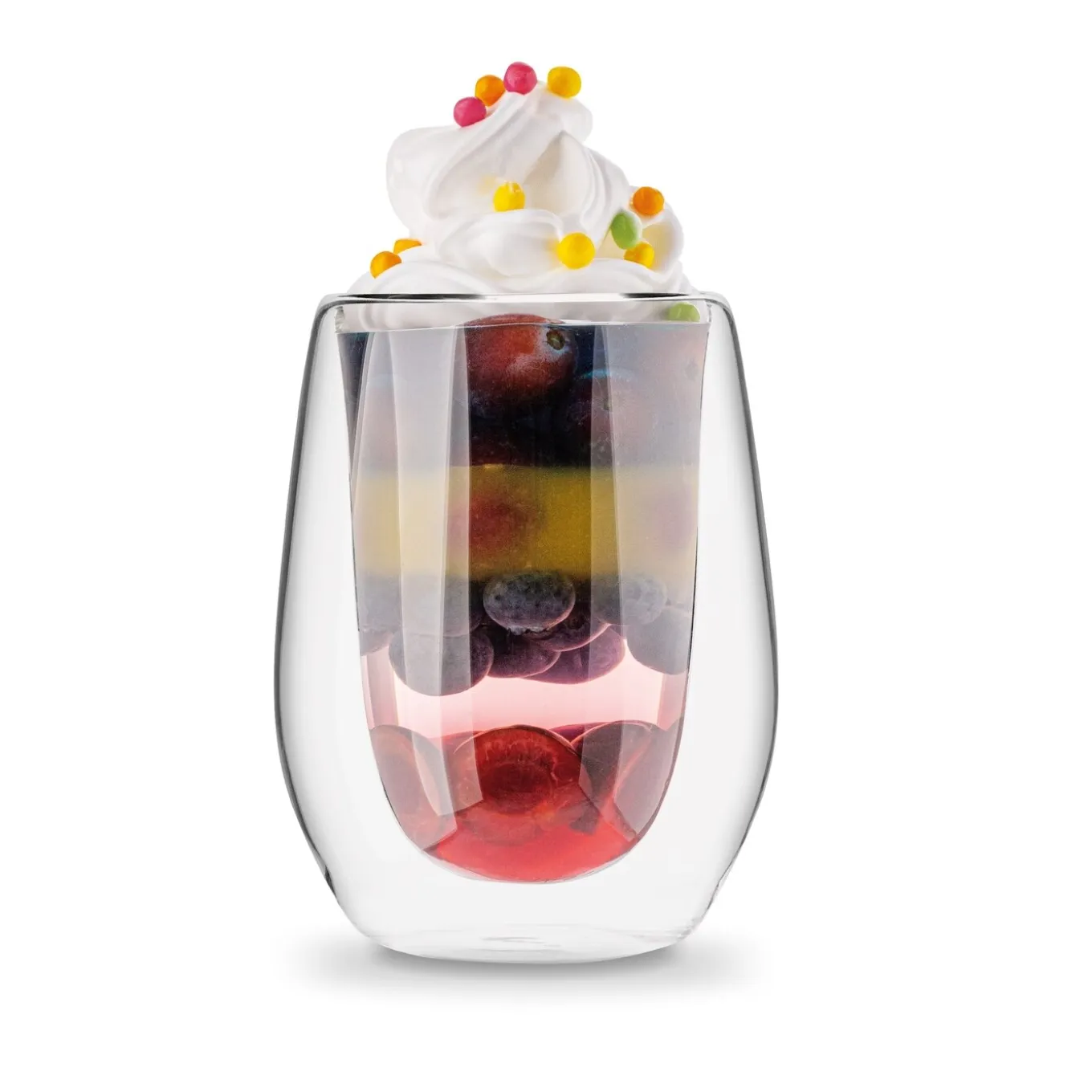 Szklanki termiczne do kawy Tadar Sublime 300 ml 6 szt. i spieniacz do mleka