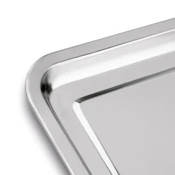 Taca metalowa nierdzewna Tadar 44,5 x 34,5 cm prostokątna