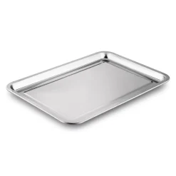 Taca metalowa nierdzewna Tadar 44,5 x 34,5 cm prostokątna