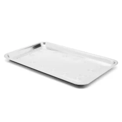 Taca metalowa nierdzewna Tadar 44,5 x 29,5 cm prostokątna
