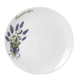 Talerz deserowy porcelanowy Lubiana Boss Lawenda 16,5 cm