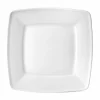 Talerz deserowy porcelanowy Lubiana Victoria 19 cm biały