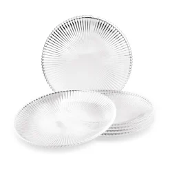 Talerz deserowy szklany Tadar Anastazja 25 cm