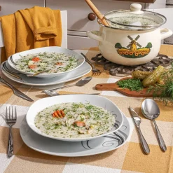 Talerz głęboki kwadratowy Tadar Dolce Vita 21,5 cm