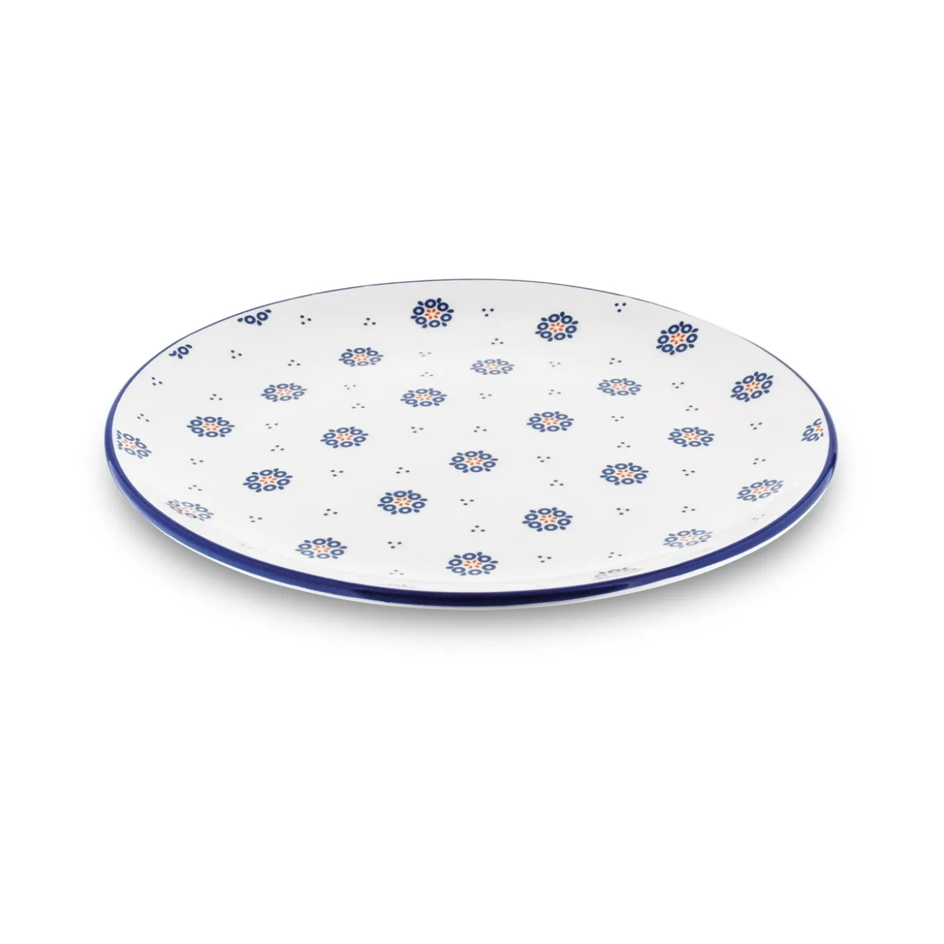 Talerz na ciasto ceramiczny Tadar Folklor 24 cm